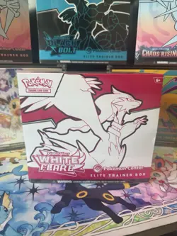 POKEMON CENTER ETB WHITE FLARE ELITE TRAINER BOX NEW CENTRE SEALED - Image 1