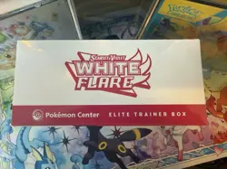 POKEMON CENTER ETB WHITE FLARE ELITE TRAINER BOX NEW CENTRE SEALED - Image 5