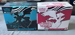 Pokemon TCG Black Bolt & White Flare Elite Trainer Box Bundle ETB NEW & SEALED - Image 1