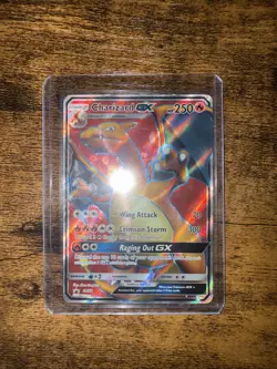 Charizard GX SM60 Black Star Promo2017 Full Art Holo Rare Pokemon Card - Image 1