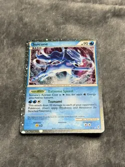 Suicune SL11 Shiny Holo Rare Pokemon Card TCG Call of Legends 2011 - Image 1