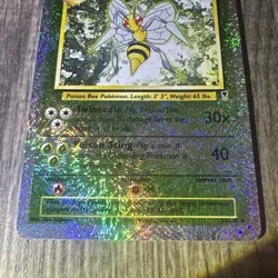 Beedrill 20/110 Reverse Holo Legendary Collection Pokemon Card (Near Mint) - Image 4