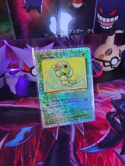 Pokemon TCG Caterpie (69/110) Reverse Holo Card Legendary Collection 2002 - Image 1