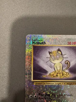 Meowth 53/110 Legendary Collection Reverse Holo WOTC Vintage Pokemon Card LP - Image 2