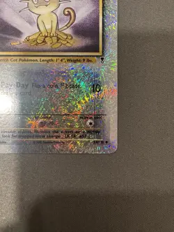 Meowth 53/110 Legendary Collection Reverse Holo WOTC Vintage Pokemon Card LP - Image 5