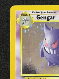 1999 Pokemon Gengar 5/62 Fossil Holo Rare WOTC Unlimited NM - Image 2