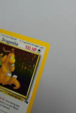1999 Pokemon Dragonite Holo 4/62 Fossil Unlimited WOTC Near Mint NM - Image 3