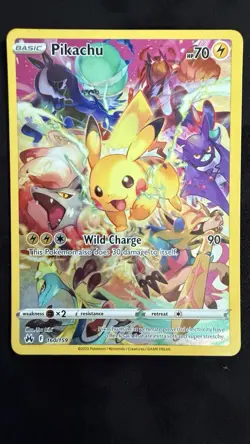 The Pokemon Company Pikachu 160/159 Crown Zenith Secret Rare Holo Full Art CGC - Image 1