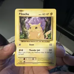 PIKACHU BASIC - 35/108 LV 12 60HP 2016 MINT CONDITION - POKEMON CARD - Image 3