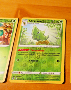 POKEMON POING DE FUSION FRANCAISE CARD REVERSE HOLO CARTE 002/264 FR NM 2021 - Image 1