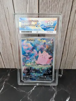 Pokemon TCG Clefairy Illustration Rare Perfect Order 094/088 Ace Graded 10 - Image 1