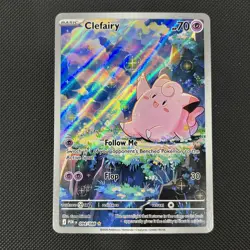 Clefairy 094/088 (IR) Pokemon Perfect Order Full Art Illustration Rare Pokemon - Image 1