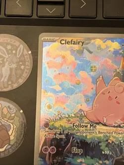 Clefairy 094/088 (IR) Pokemon Perfect Order Full Art Illustration Rare Pokemon - Image 2