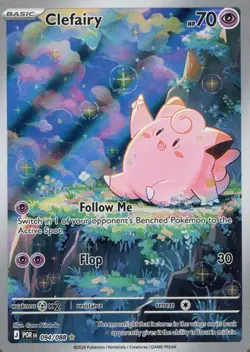 CLEFAIRY - 094/088 - PERFECT ORDER - Holo Illustration Rare Pokemon ✅ NM/M ✅ - Image 1