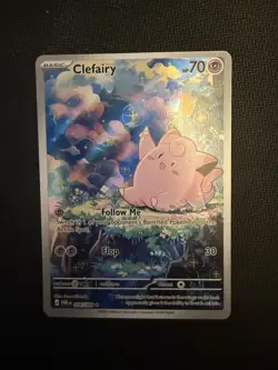 Pokemon TCG Card Clefairy 094/088 Perfect Order Illustration Rare Holo - NM - Image 1
