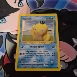 Pokemon TCG Psyduck 79/105 Neo Destiny 2002 Unlimited Common - MP - Image 1