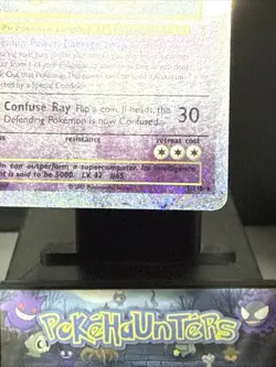 Pokemon Card Alakazam 1/110 Rare Legendary Collection Holo Reverse Holo Played - Image 4