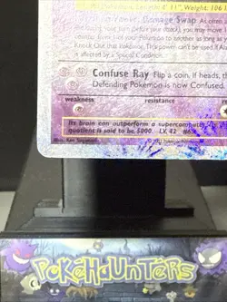 Pokemon Card Alakazam 1/110 Rare Legendary Collection Holo Reverse Holo Played - Image 5