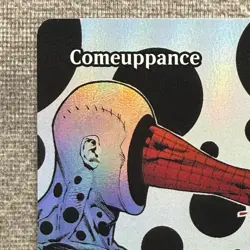 Comeuppance - Marvel Eternal-Legal (MAR) #1 NM Foil Borderless MTG Magic - Image 2