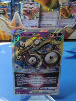 Unown VSTAR - 066/195 - Pokemon Silver Tempest Sword & Shield Ultra Rare Card NM - Image 1