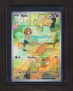 Ralts 211/198 Illustration Rare - Scarlet & Violet Base Set - Pokemon TCG - Image 1