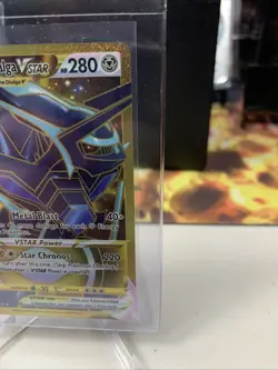 Pokemon Origin Forme Dialga VStar 210/189 Gold Secret Rare Astral Radiance MINT - Image 4