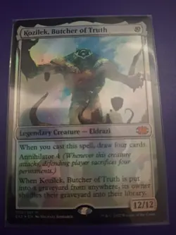 Kozilek, Butcher of Truth NM MTG 336 2x2 Double Masters 2022 Borderless Foil - Image 1