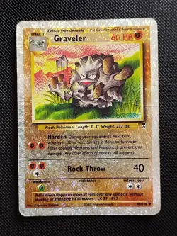(HP) Graveler 44/110 2002 Legendary Collection Reverse Holo Pokemon Card - Image 1