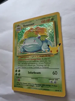Venusaur 15/102 Celebrations Classic Collection Holo Rare Pokemon Card NM - Image 3