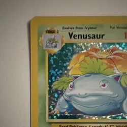Pokemon TCG Venusaur 15/102 Celebrations Classic Collection Holo 25th 100 HP - Image 2
