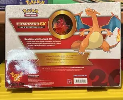 Pokemon TCG Charizard EX Red & Blue Collection Box SEALED DAMAGED BOX - Image 2