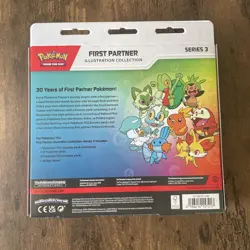 Pokemon First Partner Illustration Collection Series 3 Booster Box New Sealed - Image 2