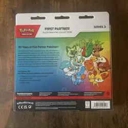 Pokemon First Partner Illustration Collection Series 3 Booster Box New Sealed - Image 2