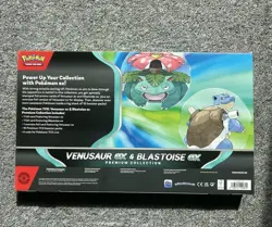Pokemon TCG Venusaur EX Blastoise EX Premium Collection Box Factory Sealed - Image 2