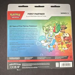 Pokemon TCG First Partner Illustration Collection Series 3 Box Booster Promo - Image 2