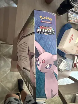 Pokemon TCG Prismatic Evolutions Premium Figure Collection Box Espeon Umbreon - Image 5