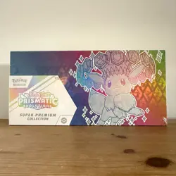 Pokemon TCG Scarlet & Violet Prismatic Evolution Super Premium Collection Sealed - Image 1