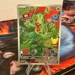 Pokemon Treecko 055 First Partner Collection 2026 Promo Holo series 3 - Image 1