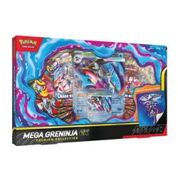 Pokemon TCG Mega Greninja Ex Premium Collection Box - Image 1
