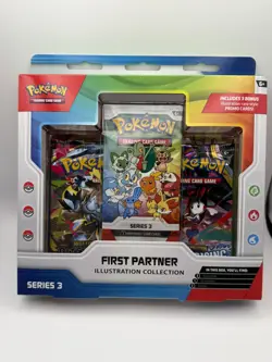 Pokemon First Partner Illustration Collection Series 3 sealed - AUG 7 2026 - Image 1