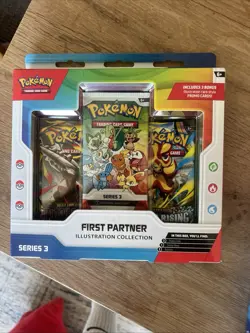 Pokemon TCG First Partner Illustration Collection Box Series 3. NEW, SEALED. - Image 1