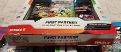 Lot of 5 Pokemon TCG First Partner Illustration Collection Series 2 New Sealed - Image 2