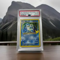 The Pokemon Company Blastoise Celebrations Classic Collection Holo PSA 10 ENG - Image 1