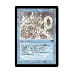 WOTC MtG Legends Brine Hag (U) EX - Image 1
