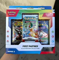 Pokemon TCG First Partner Illustration Collection Series 3 Box Promos/Boosters - Image 1