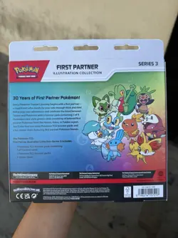 Pokemon TCG First Partner Illustration Collection Series 3 Box Promos/Boosters - Image 2