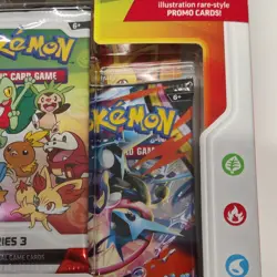 Pokemon TCG First Partner Illustration Collection Series 3 Promo Box Age 6+ - Image 4