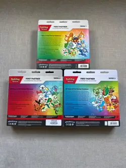 Pokemon TCG: First Partner Illustration Collection x 3 Series 1, 2 and 3 - Image 2