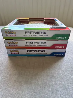 Pokemon TCG: First Partner Illustration Collection x 3 Series 1, 2 and 3 - Image 4
