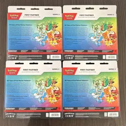 4X POKEMON TCG First Partner Illustration Collection Series 3 Promo, 3 Packs - Image 4